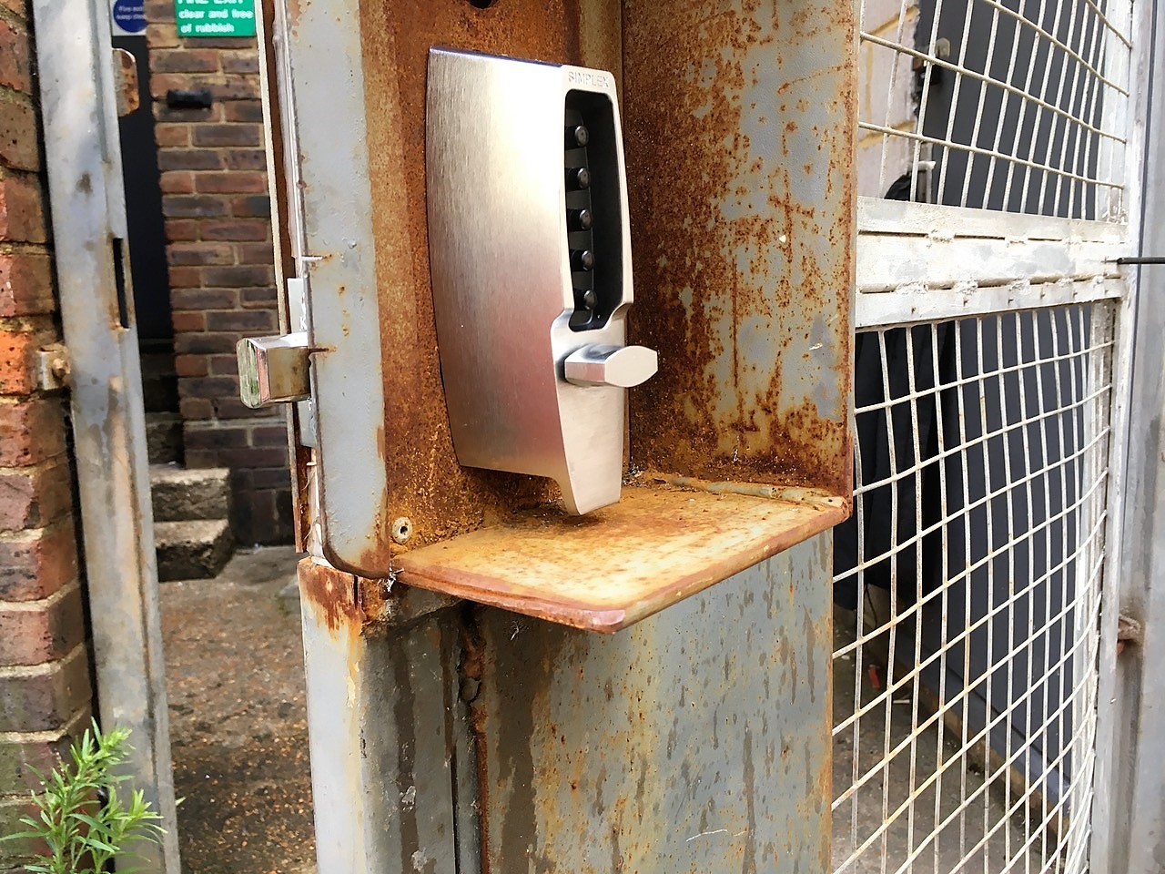 digital code lock brighton